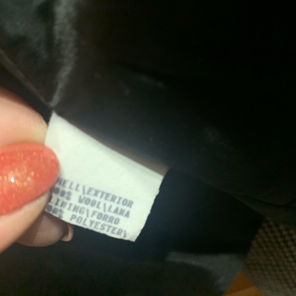 Allani black and white check Women’s blazer size Petite 6 - Picture 5 of 5